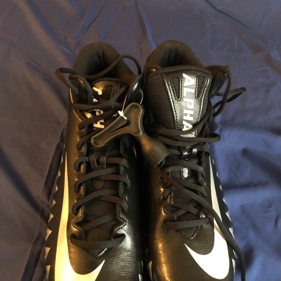 Nike Alpha Menace Football Cleats Size 9 - Picture 3 of 4